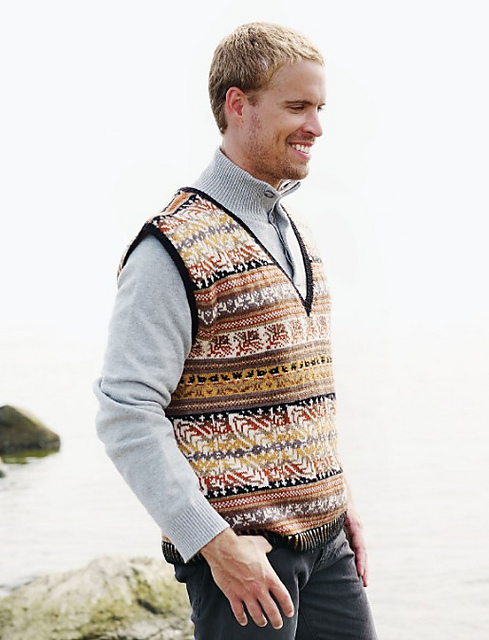 Dakota Dreams Men’s V-neck Vest