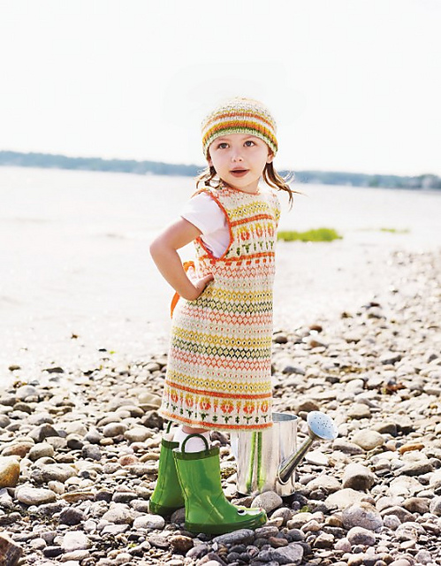 In The Flower Garden Children’s Dress
