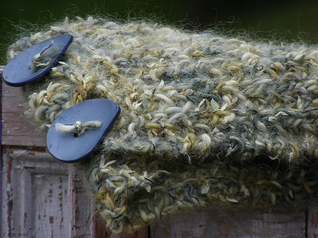 brioche ribbed cowl