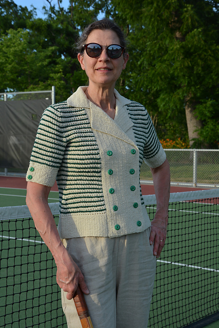 On The Tennis Court