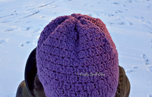 Easy Cozy Purple Hat