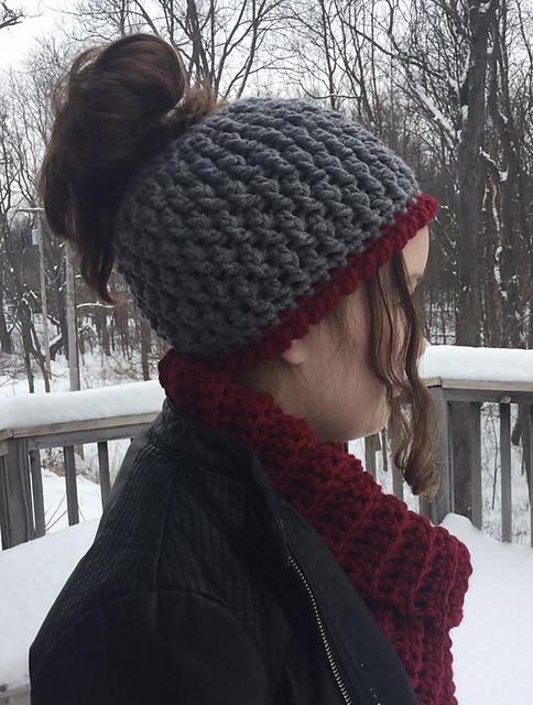 Logan Bulky Bun Beanie