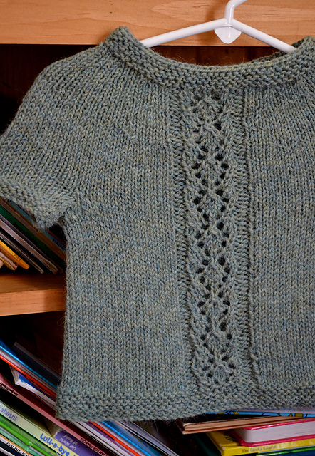 Diamond Panel Pullover