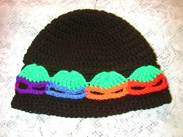 Toddler, Child, Adult Masked Super Hero Beanies