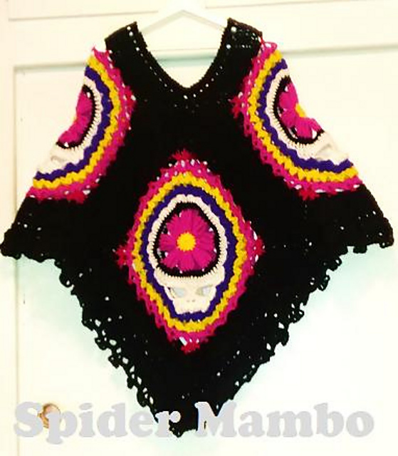 RIP Skull Poncho