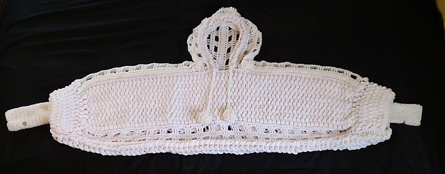 Bobble Stitch Cropped Poncho