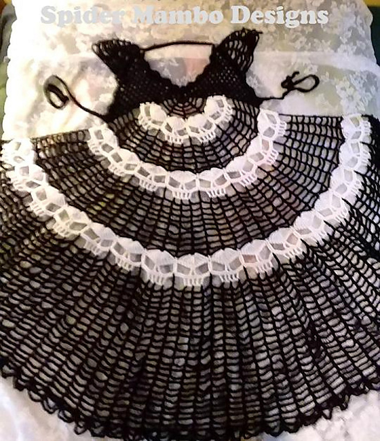 Ravelry: Wikked Skull Princess Dress Blanket pattern by Spider Mambo