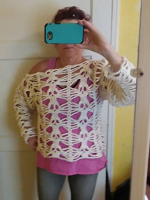 Creepy Skull Slashed Tshirt Sweater