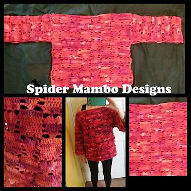Heart Strings off Shoulder Sweater