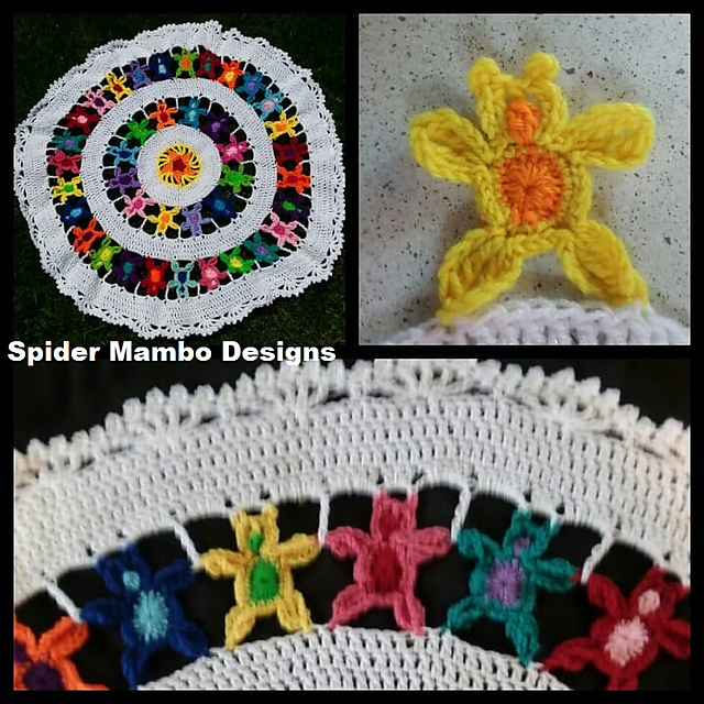 Teddy Bear Mandala Blanket
