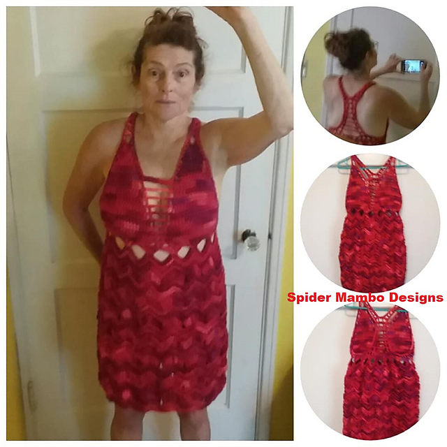 Vintage Ripple Sun Dress