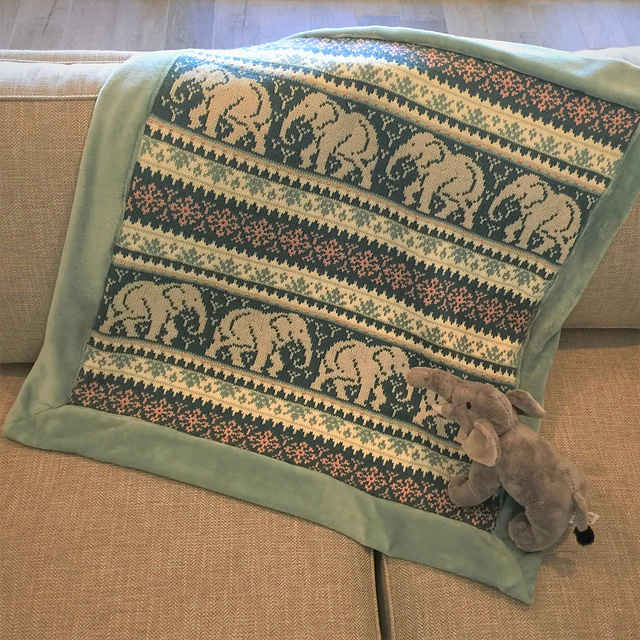 Baby Elephant Blanket