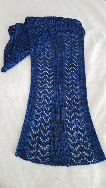 Notes on the Blues Shawl