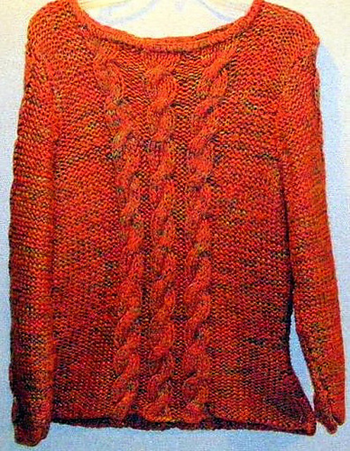 Tri-Cable Pullover