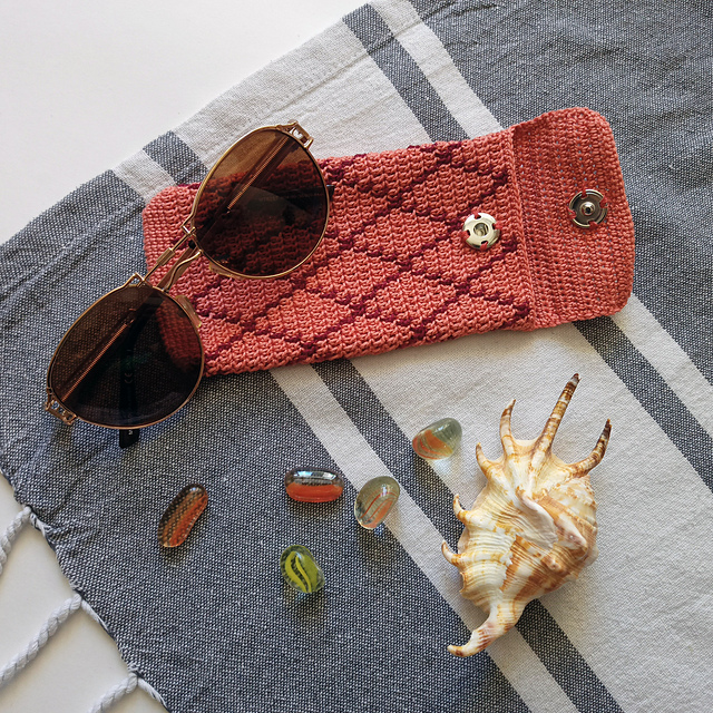 Diamond Sunglasses Case