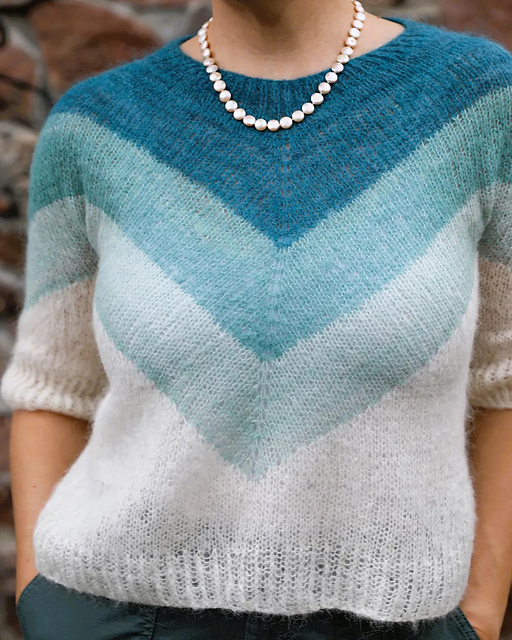 Ravelry: Geometry Top pattern by Nataliya Polyakov