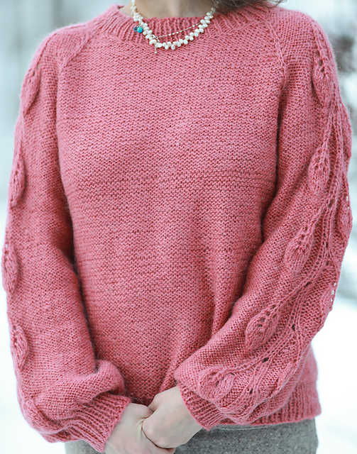Vine Sleeves Pullover
