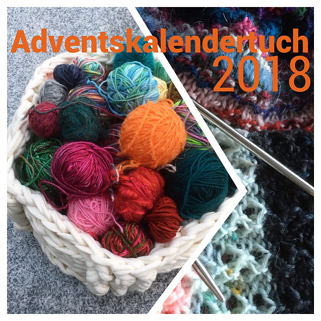 Elkes Adventskalendertuch 2018