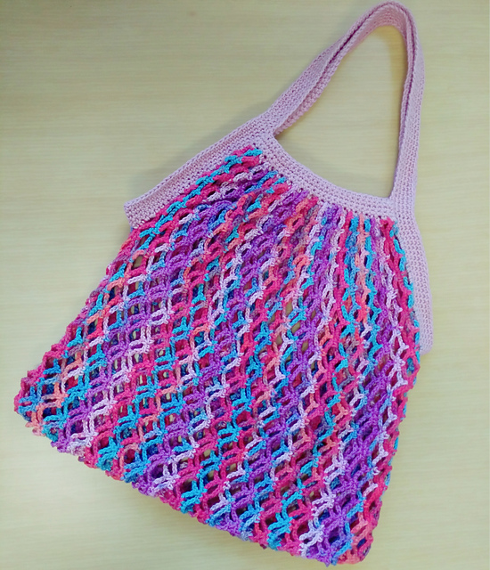 #25 Mesh Tote ネット編みのバッグ