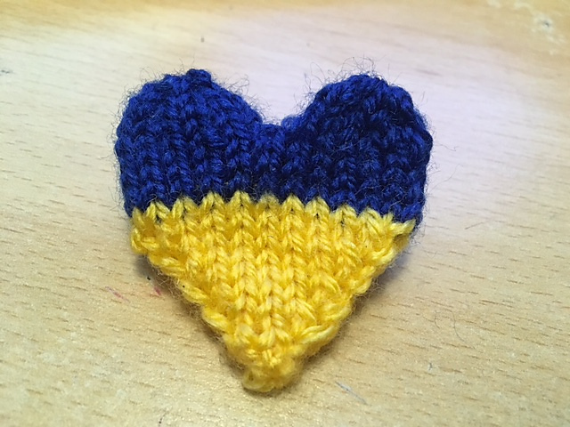Tiny Heart for Ukraine