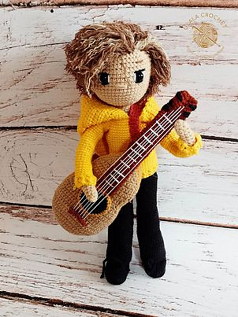 Ravelry: Mike Rock Star pattern by ulala crochet