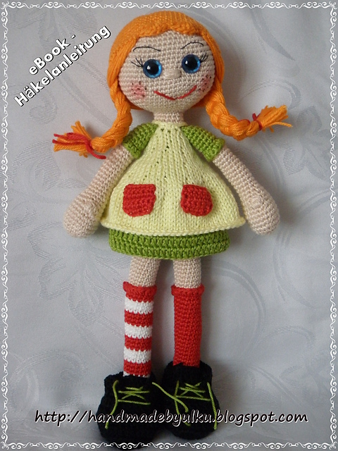 Amigurumi Pippi Langstrumpf