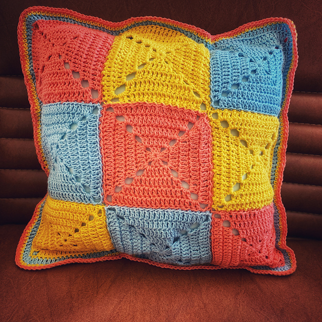 granny square kussen