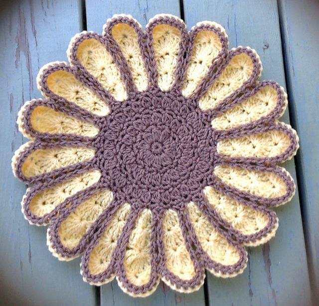 Sunflower reversible placemat