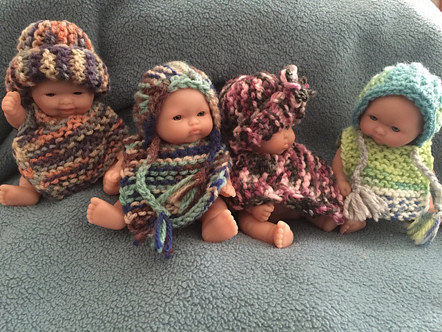 Lil Dump'lins© Poncho Sets