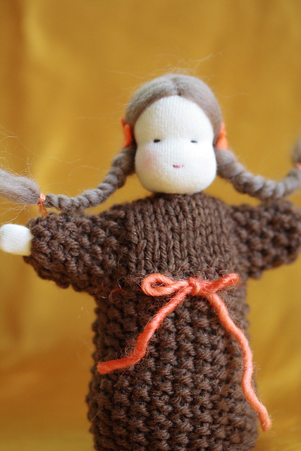 Knitted Flower Child