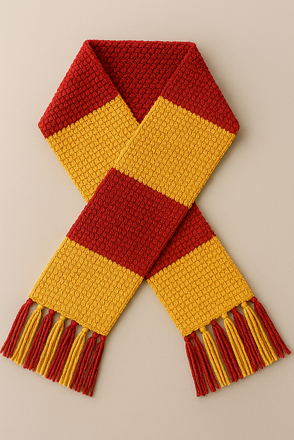 HP House Scarf (Knitted)