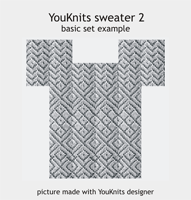 YouKnits lace example sweater 2