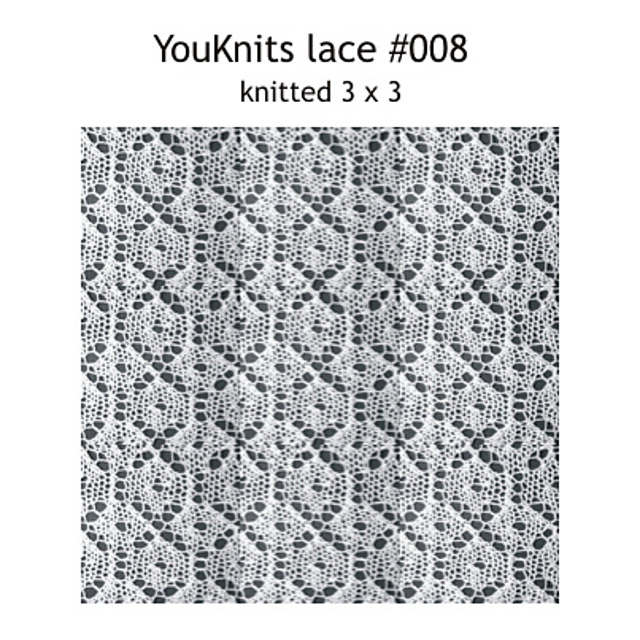 YouKnits lace #008