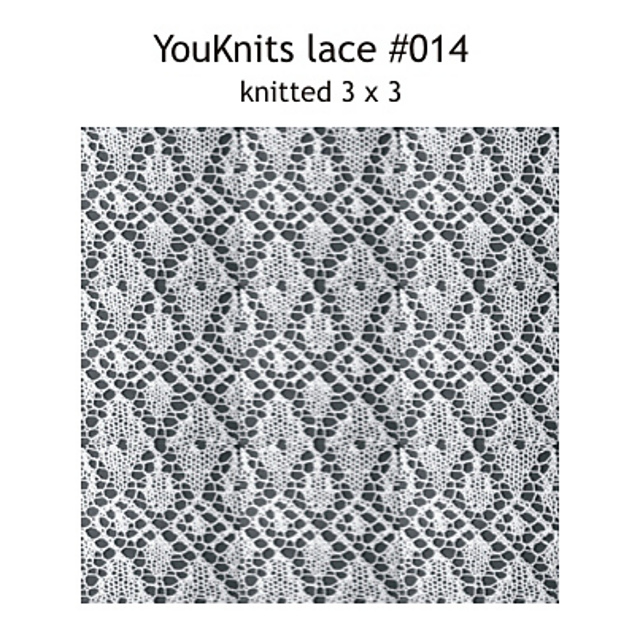 YouKnits lace #014
