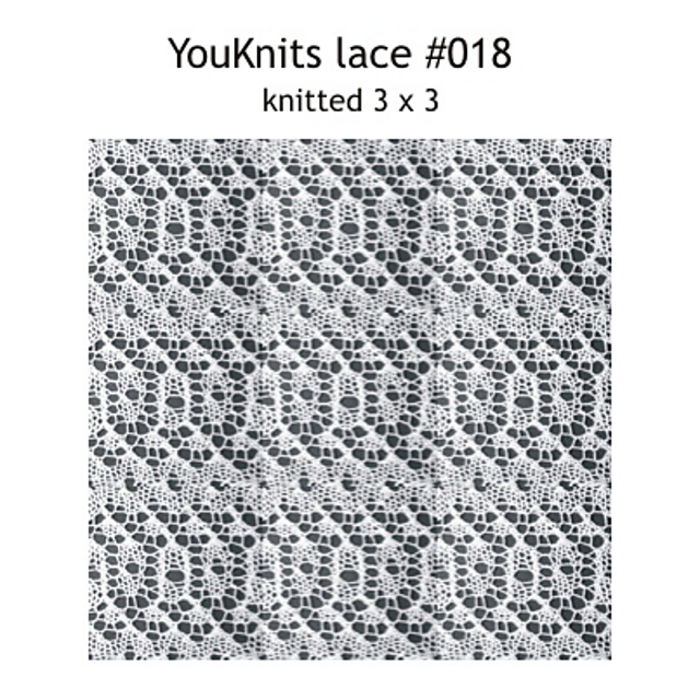 YouKnits lace #018