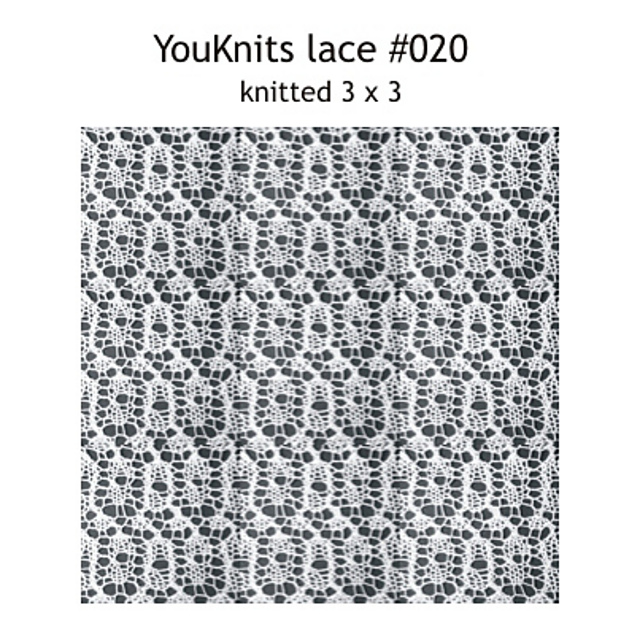 YouKnits lace #020