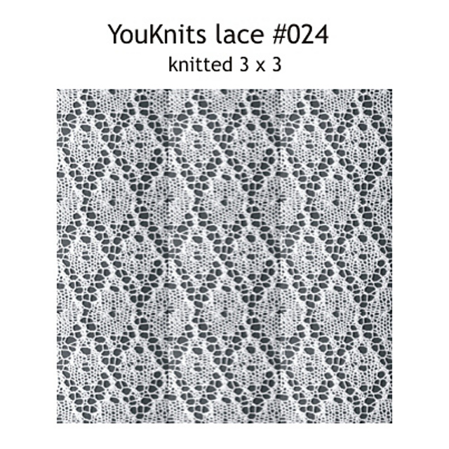 YouKnits lace #024