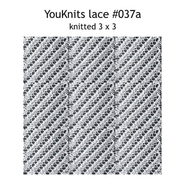 YouKnits lace #037a