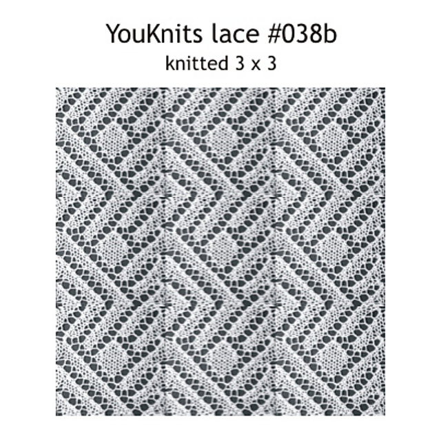 YouKnits lace #038b