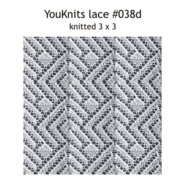 YouKnits lace #038d