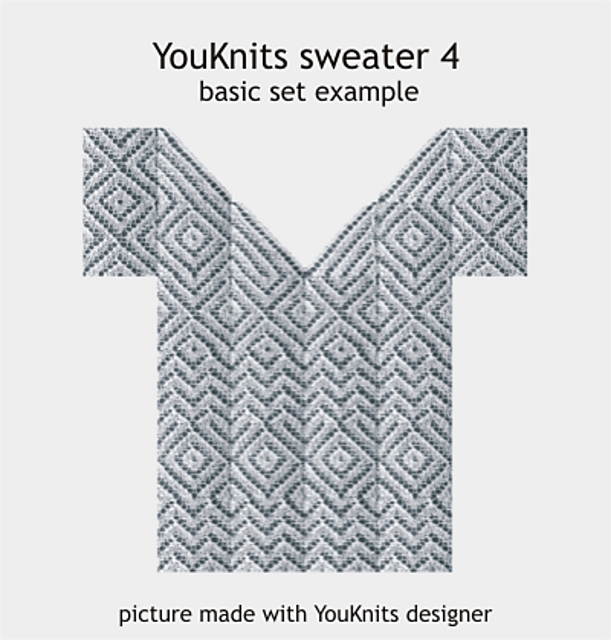YouKnits lace example sweater 4