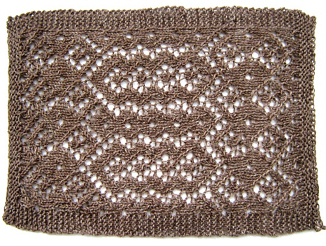 YouKnits lace example placemats