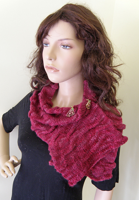 Random Pleat Scarf