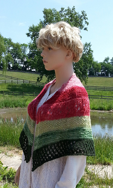 Watermelon Shawl