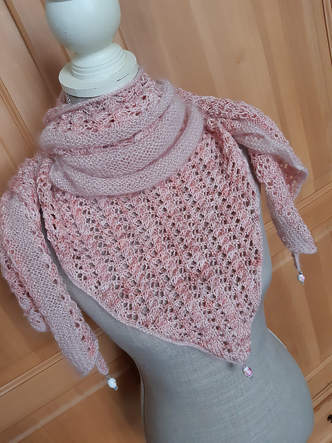 CORAL shawl