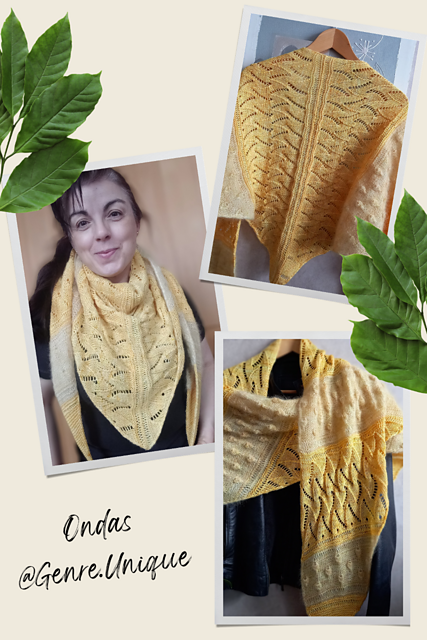 ONDAS shawl