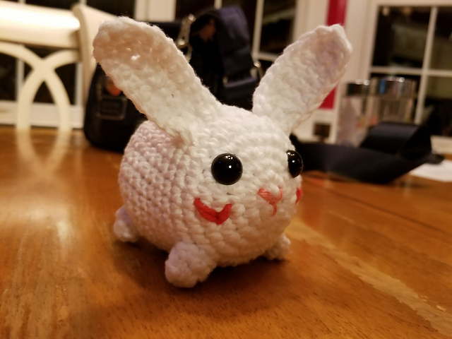 Marshmallow Bunny Amigurumi