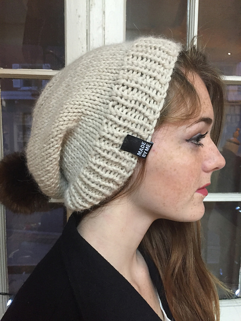 Alpaca Slouchy Hat