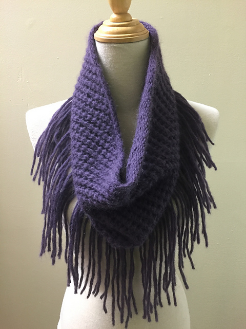 Fringed Cowl