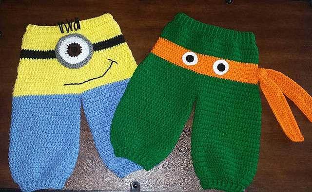 Crazy Character Pants/ Monster Pants